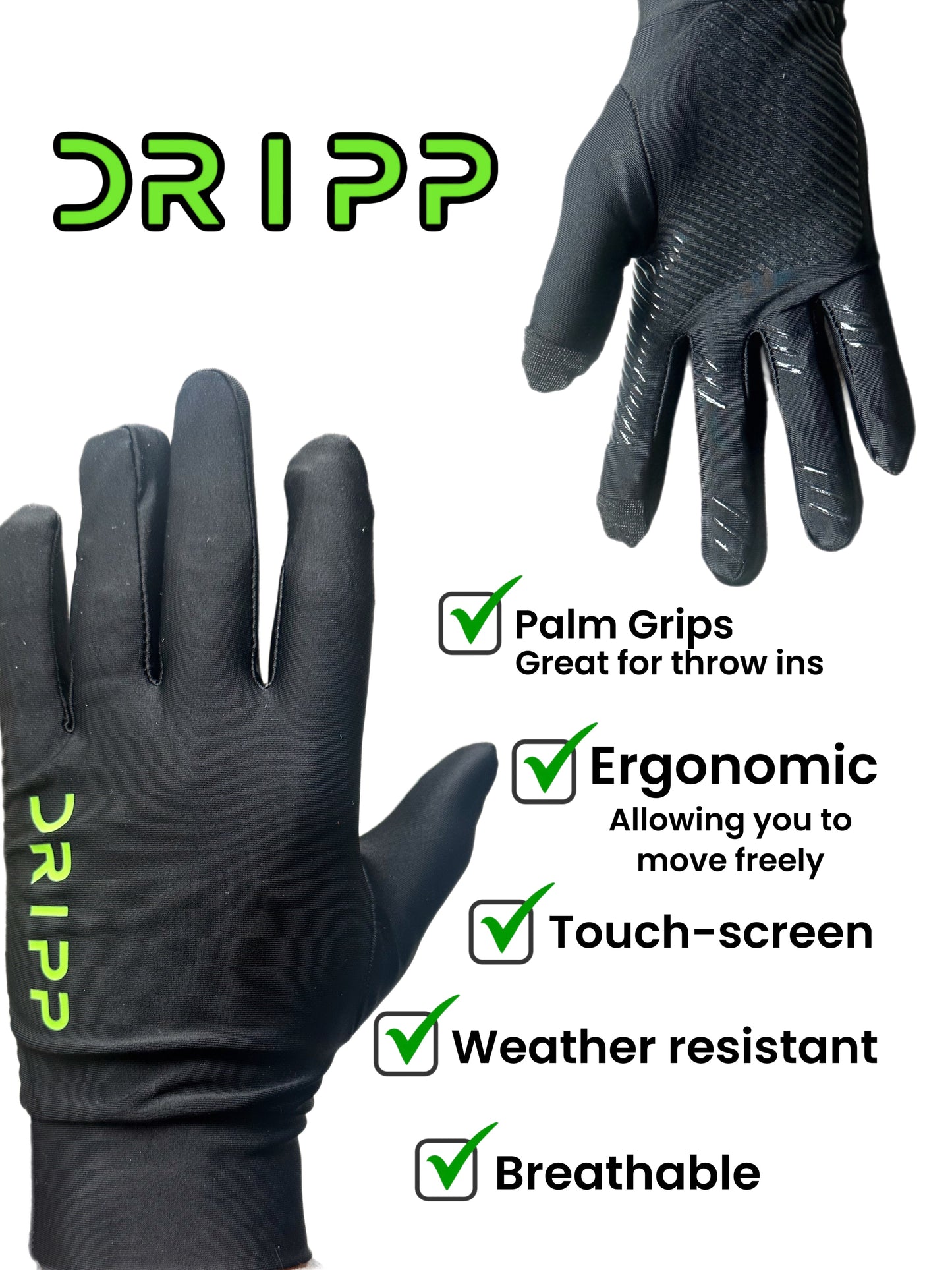 DRIPP Sports Gloves